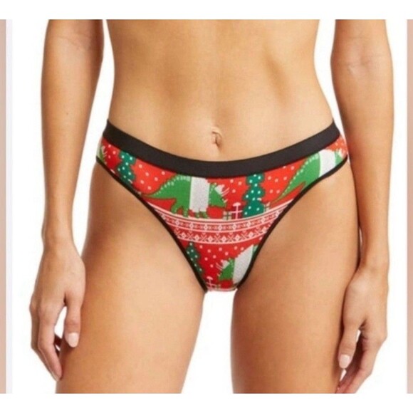 MeUndies Cozy Dino Bikini Sz Medium New - Picture 1 of 5